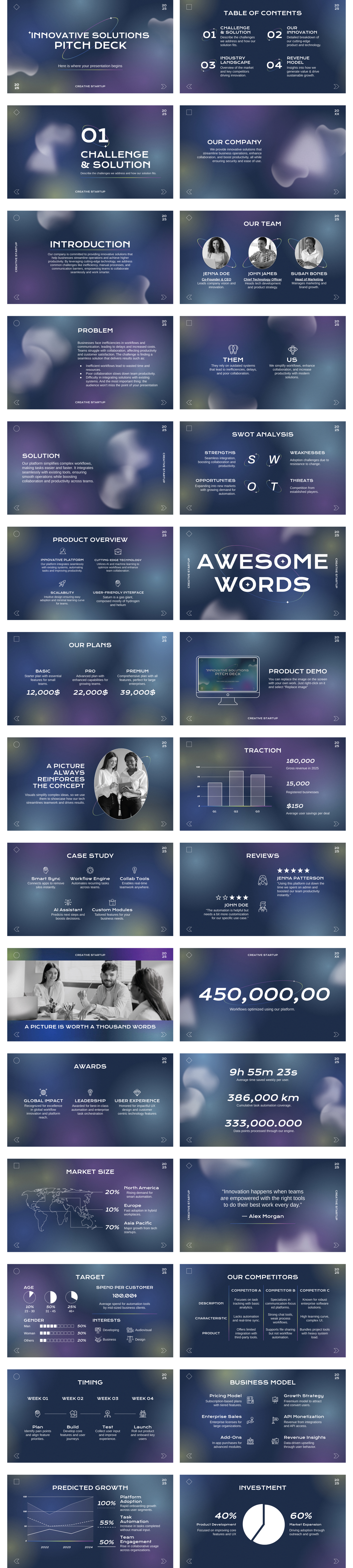 CreativeLab Startup Pitch Deck
