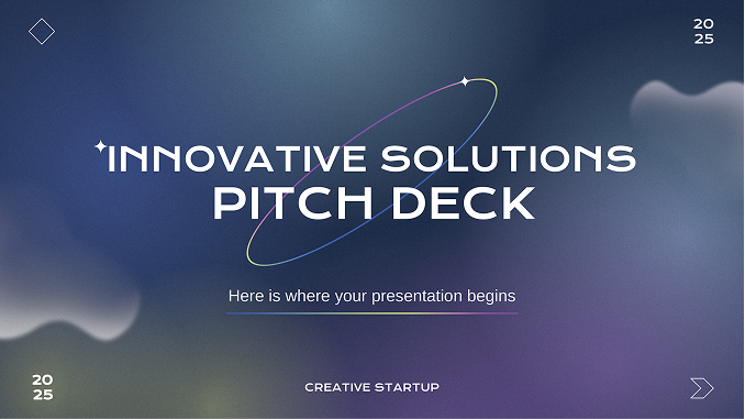 CreativeLab Startup Pitch Deck