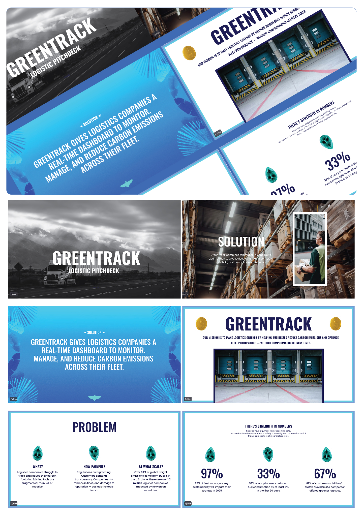 Greentrack Logistics Pitch Deck